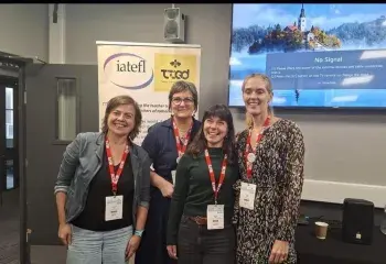 Professor Szabó with colleagues