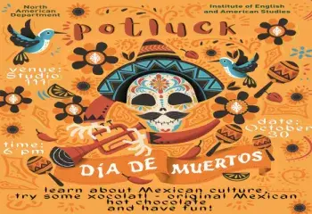  Mexican Day of the Dead celebration and potluck